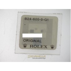 Corona di carica Rolex acciaio ref. B24-600-0-G1 nuova originale 